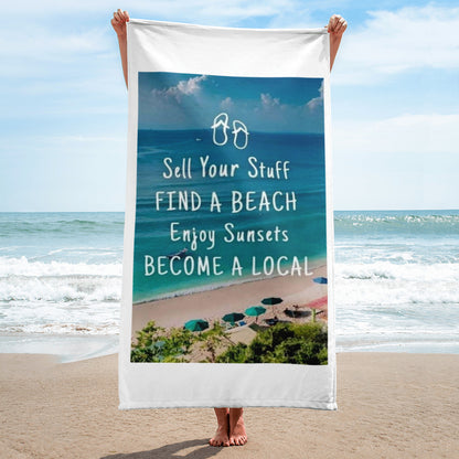 Beach Wanderlust Towel