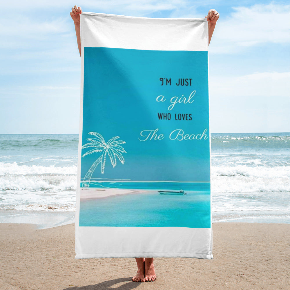 Beach Lover's Paradise Towel