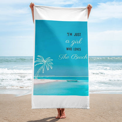 Beach Lover's Paradise Towel