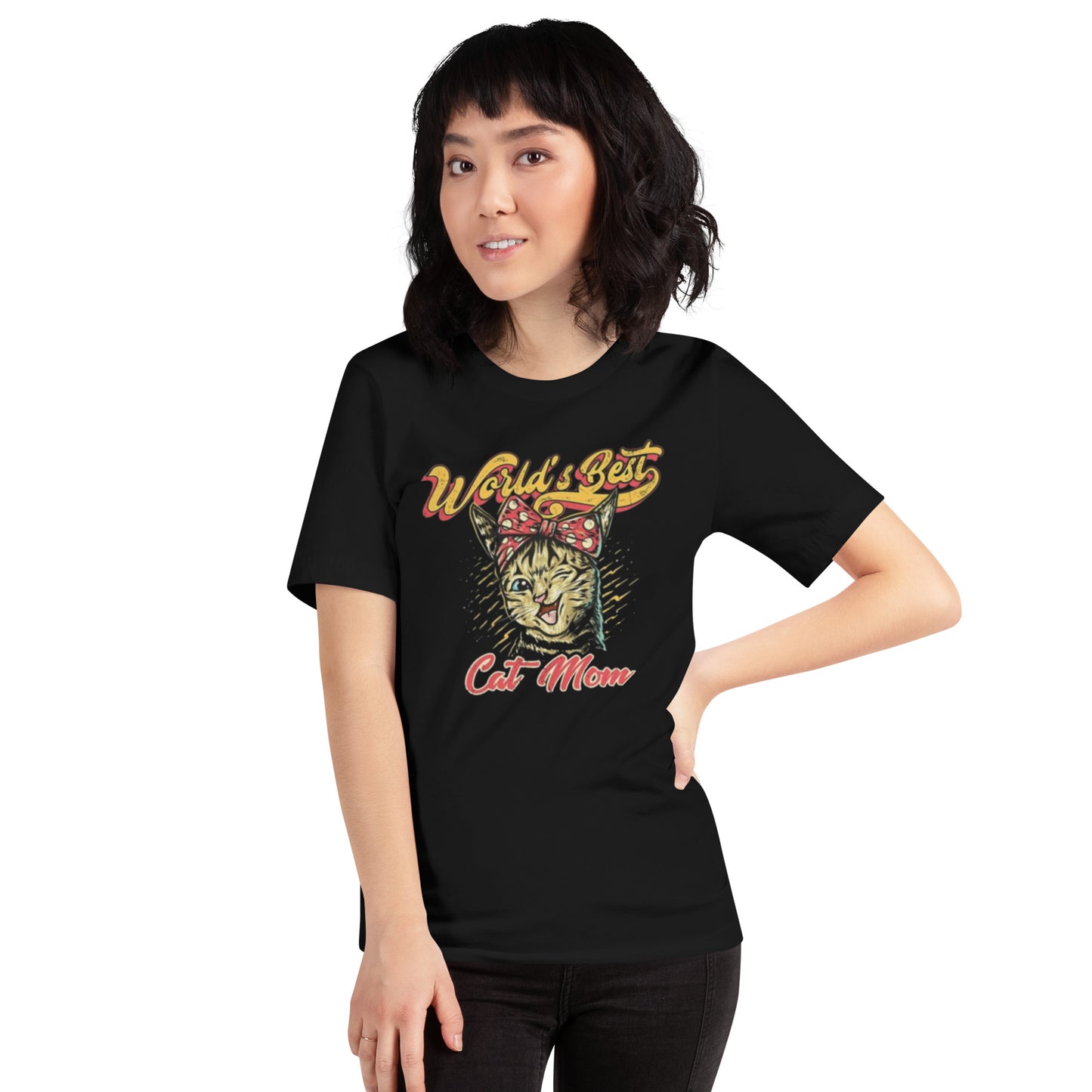 World's Best Cat Mom T-Shirt