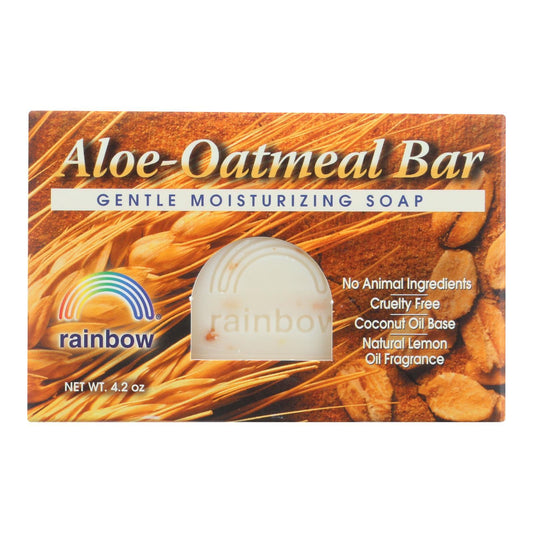 Rainbow Research Bar Soap Aloe Oatmeal - 4 oz